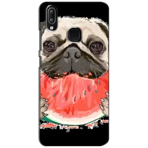 Чехол (ТПУ) Милые собачки для ViVO Y93 Lite (Смешной Мопс)