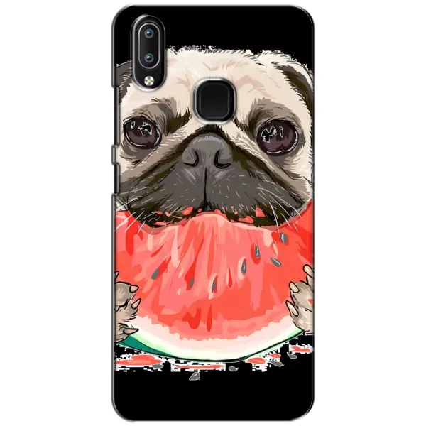 Чехол с рисунком «Смешной Мопс» для Vivo Y93 Lite