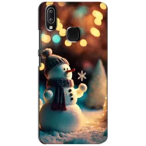 Чохли на Новий Рік ViVO Y93 Lite (Сніговик святковий)