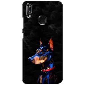 Бампер для ViVO Y93 Lite с картинкой "Песики" (Собака Мопс)