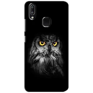 Чохли з принтом СОВИ для ViVO Y93 Lite (Сова на чорному)