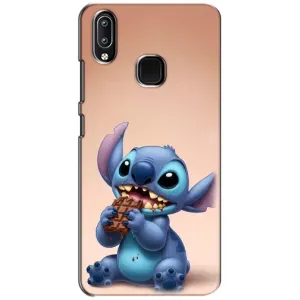 Чехол с рисунком Стич для Vivo Y93 Lite (Стич с шоколадом)
