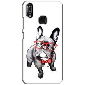 Бампер для ViVO Y93 Lite с картинкой "Песики" (В очках)