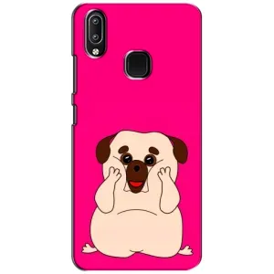 Чехол (ТПУ) Милые собачки для ViVO Y93 Lite (Веселый Мопсик)