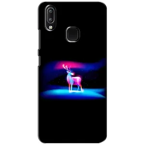 Силіконовий бампер з картинкою звірів для ViVO Y93 Lite (Яскравий олень)
