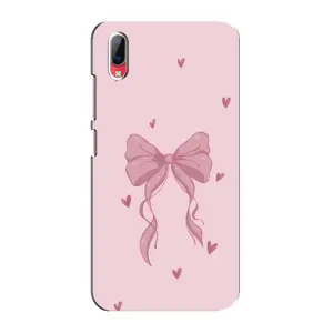 Чехол банты для Vivo Y93 / Y93S (Бант на розовом)