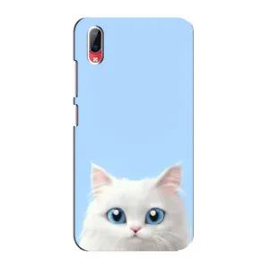 Чехол на тематику: Коты для Vivo Y93 / Y93S (Белый кот)
