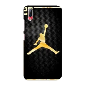 Силиконовый Чехол Nike Air Jordan на Виво У93 (Джордан 23)