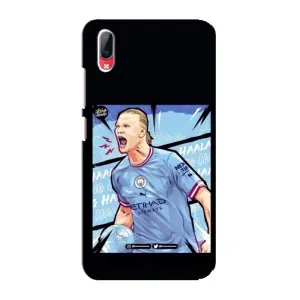 Чехлы с принтом для Vivo Y93 / Y93S Футболист (гол Эрлинг Холланд)