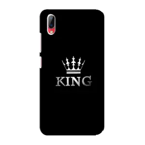 Чехол (Корона на чёрном фоне) для Виво У93 (KING)