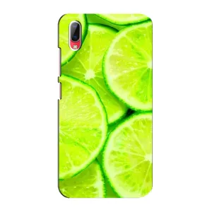 Чехол с изображением вкусной еды для Vivo Y93 / Y93S (Лайм)