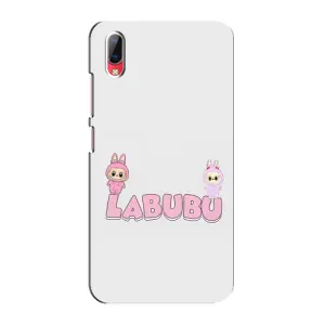 Чехол с принтом Лабубу для Vivo Y93 / Y93S (Логотип Лабубу)