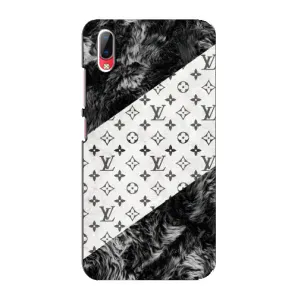 Чехол Стиль Louis Vuitton на Vivo Y93 / Y93S (LV на белом)
