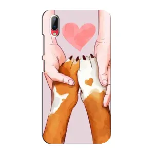 Чехол (ТПУ) Милые собачки для Vivo Y93 / Y93S (Любовь к собакам)