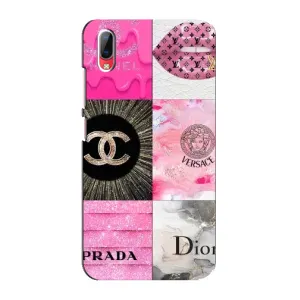 Чехол (Dior, Prada, YSL, Chanel) для Vivo Y93 / Y93S (Модница)
