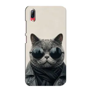 Чехол на тематику: Коты для Vivo Y93 / Y93S (Модный кот)