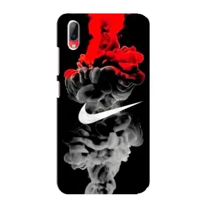 Силиконовый Чехол на Vivo Y93 / Y93S с картинкой Nike (Nike дым)
