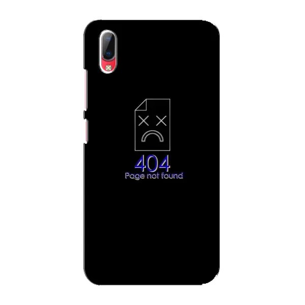 Чехол с рисунком «Ошибка 404» для Vivo Y93 / Y93S Чехол с рисунком «Ошибка 404» для Vivo Y93 / Y93S