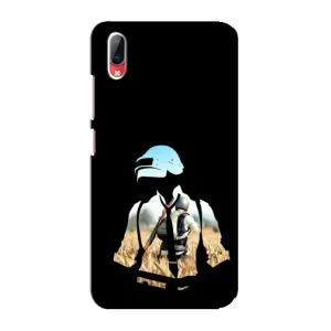 Силиконовый чехол с картинкой "Герой Pubg" на Vivo Y93 / Y93S (Пубг мен)