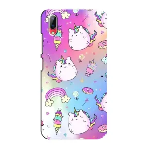 Чехол Unicorn на Vivo Y93 / Y93S (Радуга и Единорог)