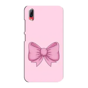 Чехол банты для Vivo Y93 / Y93S (Розовый бантик)