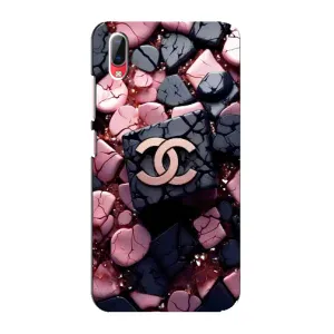 Чехол (Dior, Prada, YSL, Chanel) для Vivo Y93 / Y93S (Шанель)