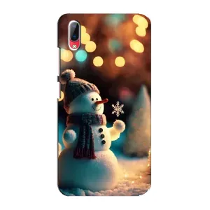 Чехлы на Новый Год Vivo Y93 / Y93S (Снеговик праздничный)