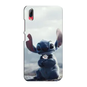 Чехол с рисунком Стич для Vivo Y93 / Y93S (Стич с цветочком)