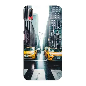 Силиконовый бампер (Работники) на Vivo Y93 / Y93S (Такси)