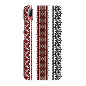 Силиконовый Чехол на Vivo Y93 / Y93S с картинкой Вышиванки (Вышиваночки)
