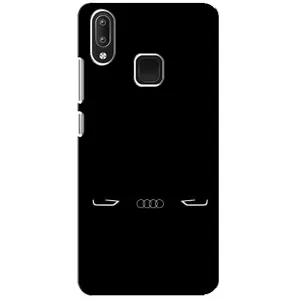 Силіконовий бампер з картинкою машини на Vivo Y95 (Сілует Audi)