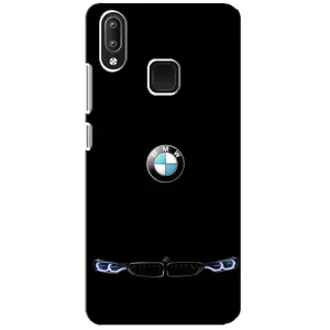 Силіконовий бампер з картинкою машини на Vivo Y95 (Чорний BMW)