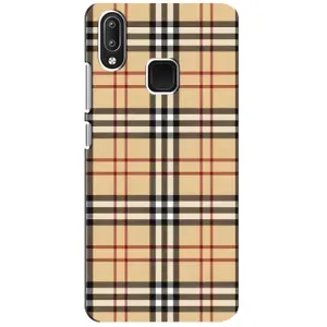 Чехол с Брендами одежды на Виво У95 (Burberry стиль)
