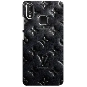 Текстурный Чехол Louis Vuitton для Виво У95 (Черный ЛВ)