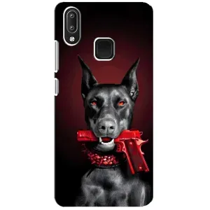 Чехол ДОБЕРМАН для Vivo Y95 (Доберман злой)