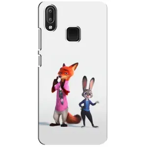 Силіконовий чохол з принтом Зоотрополіс для Vivo Y95 (Джуді і Нік)