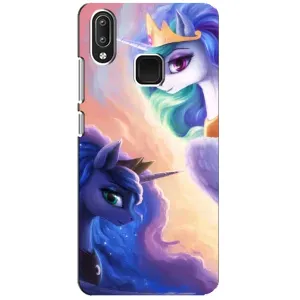 Чехол Unicorn на Vivo Y95 (Единорожки на тучках)