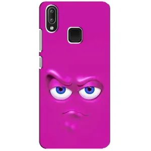 Силиконовые Чехлы (смешные стикеры) для Vivo Y95 (Хитрая мордочка)