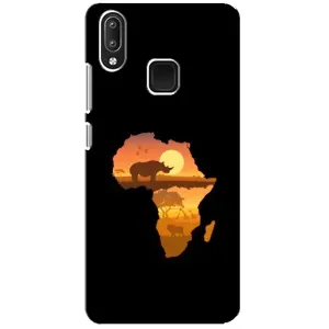 Летний Чехол на Vivo Y95 (Карта)