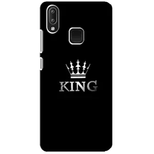 Чохол (Корона на чорному фоні) для Віво У95 (KING)