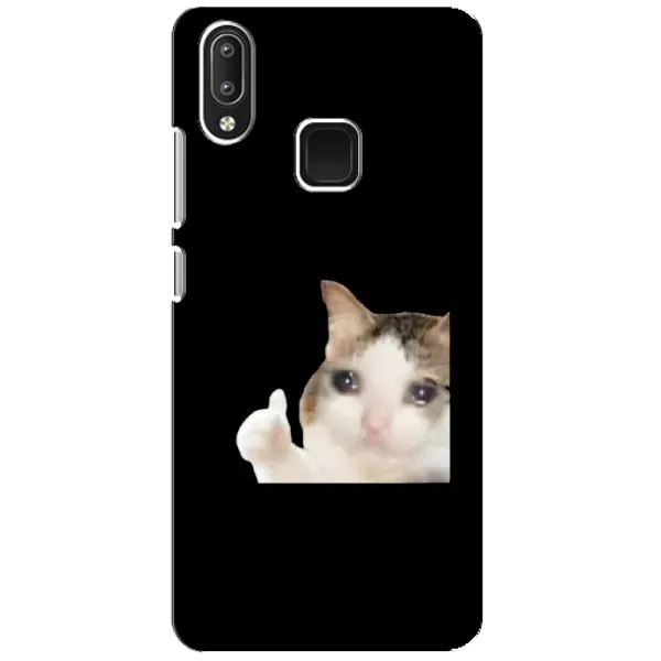 Чехол с рисунком «Кот в слезах» для Vivo Y95 Чехол с рисунком «Кот в слезах» для Vivo Y95
