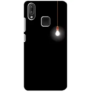 Чохол з картинками на чорному фоні для Vivo Y95 (Лампочка)