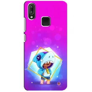 Чохол Бравл Старс для Vivo Y95 (Леон у костюмі Акули)