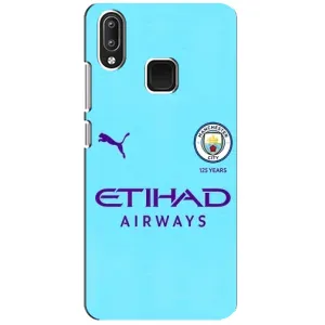 Силиконовые Чехлы принт Футбол на Vivo Y95 (Man City)