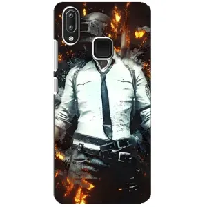 Чохол з картинкою "Герой Pubg" на Vivo Y95 (Man Пубг)