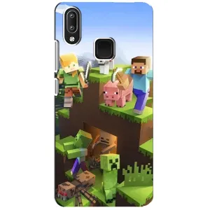 Чохли для Vivo Y95 (Персонажі МайнКрафт) (Майн-крафт)