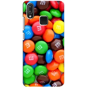 Чохол з зображенням смачної їжі для Vivo Y95 (Різнокольорові M&M'S)