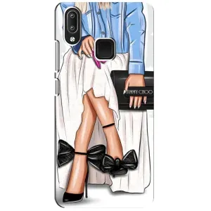 Силиконовый Чехол на Vivo Y95 с картинкой Стильных Девушек (Мода)