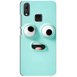 Силиконовые Чехлы (смешные стикеры) для Vivo Y95 (Забавное мятное лицо)