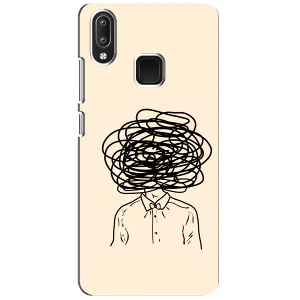 Чехол с рисунком «Мысли» для Vivo Y95 Чехол с рисунком «Мысли» для Vivo Y95